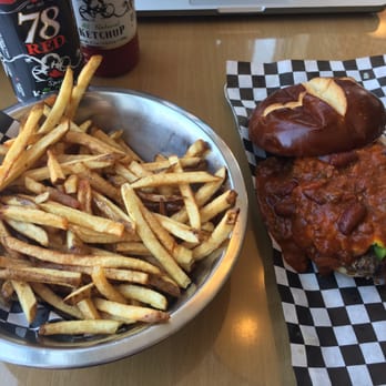 The Burger Point - Burger and sea salt fries - Burgers Near Me - Chicago, Illinois