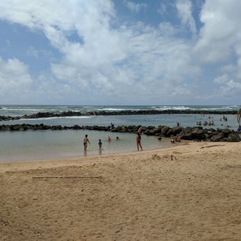 Lydgate Beach Park - Kiddie pond foreground, adult pond background - Parks Near Me - Kapaa, Hawaii Lydgate Beach Park - Kiddie pond foreground, adult pond background - Parks Near Me - Kapaa, Hawaii
