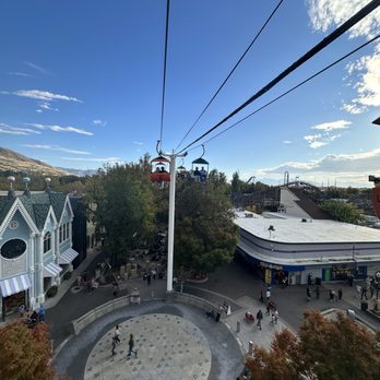 Lagoon Amusement Park - Sky Lift views - Amusement Parks Near Me - Farmington, Utah