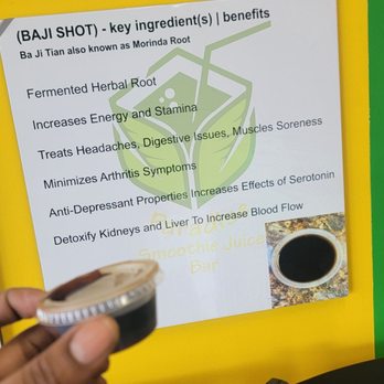 Paradise Smoothie Juice Bar - Baji Shot (Pre Workout) and Its Description - Juice Bars & Smoothies Near Me - Mableton, Georgia Paradise Smoothie Juice Bar - Baji Shot (Pre Workout) and Its Description - Juice Bars & Smoothies Near Me - Mableton, Georgia