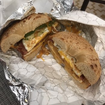 Sylvan Cafe & Restaurant - Plain bagel with egg, turkey bacon, avocado, and cheddar cheese - Cafes Near Me - Washington, DC, District of Columbia Sylvan Cafe & Restaurant - Plain bagel with egg, turkey bacon, avocado, and cheddar cheese - Cafes Near Me - Washington, DC, District of Columbia