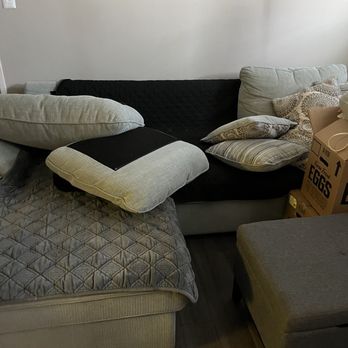 CubeSmart Self Storage - My couch after taking out of storage. - Self Storage Near Me - Des Plaines, Illinois
