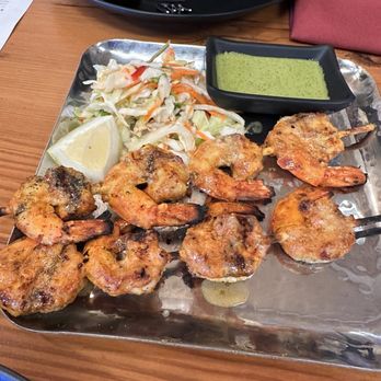 Surmai - Tiger Prawns Kebab - Indian Near Me - Sunnyvale, California Surmai - Tiger Prawns Kebab - Indian Near Me - Sunnyvale, California