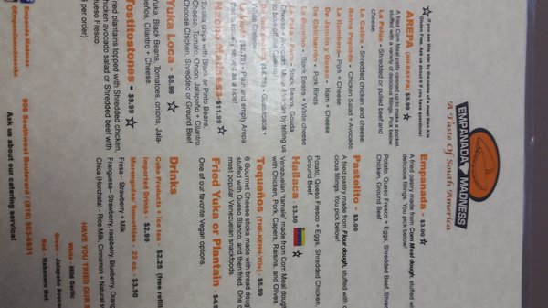 Menu photo 4 Empanada Madness Kansas City, MO Menu photo 4 Empanada Madness Kansas City, MO