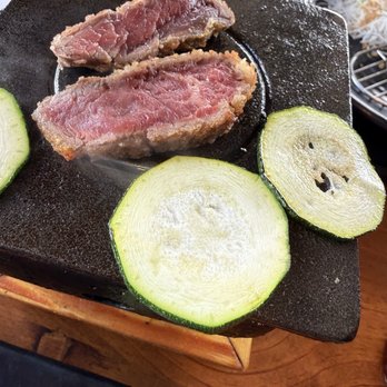 Kobe Gyukatsu - Grilling my Beef Gyukatsu - Japanese Near Me - Buena Park, California