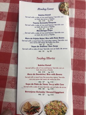 Menu photo 4 El Pilon Kearny, NJ