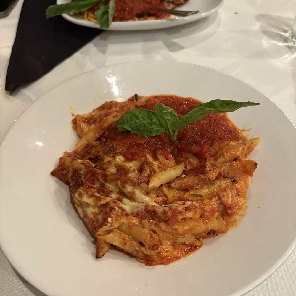 Poppys Italiano - Baked Ziti and Chicken Parmigiano Pasta Dinner - Italian Near Me - St. Augustine, Florida Poppys Italiano - Baked Ziti and Chicken Parmigiano Pasta Dinner - Italian Near Me - St. Augustine, Florida