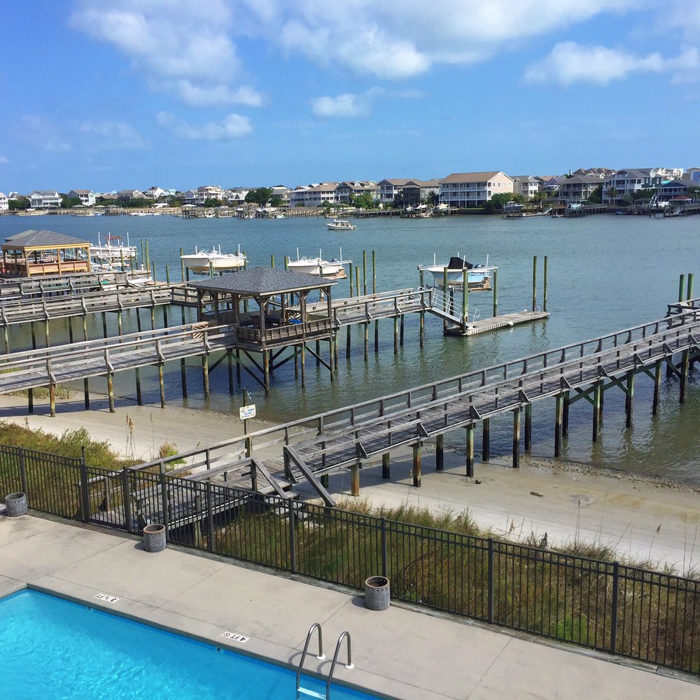 Harbor Inn - View From 2nd Floor Room - Hotels Near Me - Wrightsville Beach, North Carolina Harbor Inn - View From 2nd Floor Room - Hotels Near Me - Wrightsville Beach, North Carolina