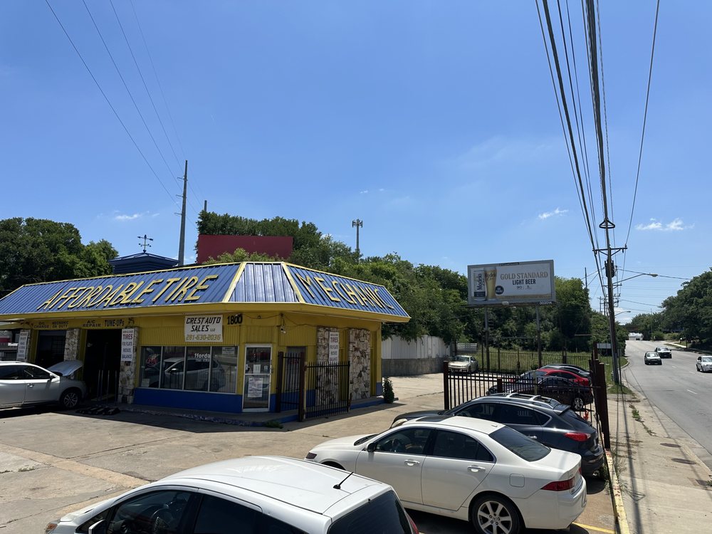 CREST AUTO SALES 1800 E Lancaster Ave, Fort Worth, Texas Used Car