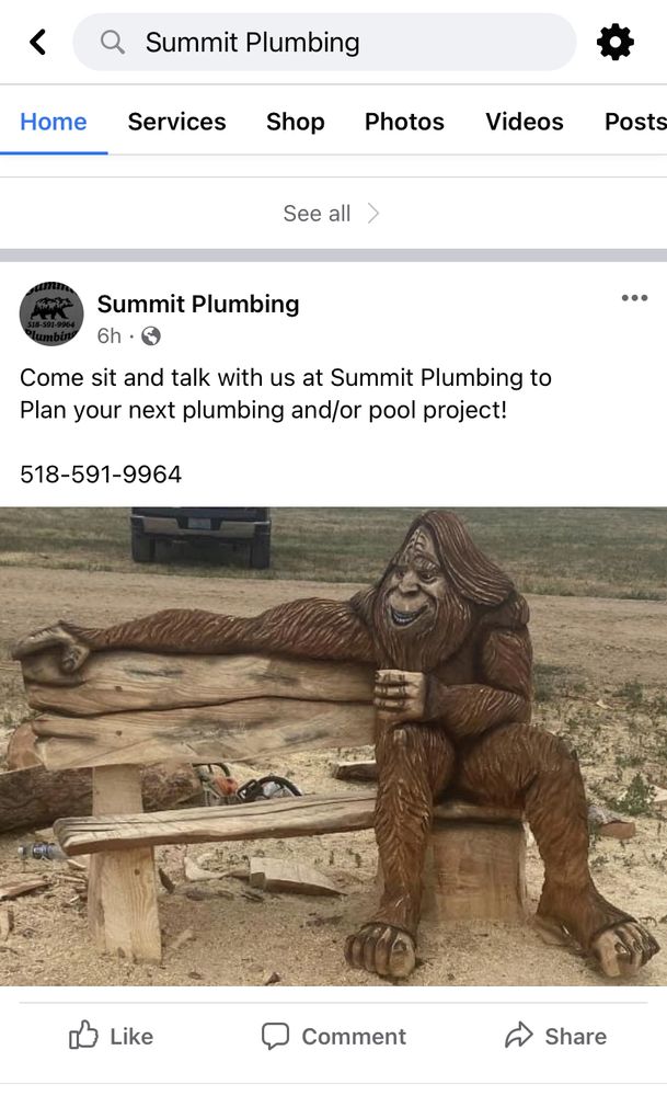 Slide of Summit Plumbing