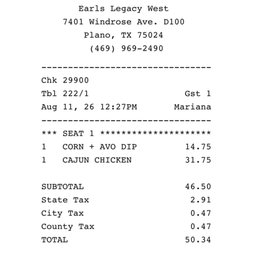 Receipt