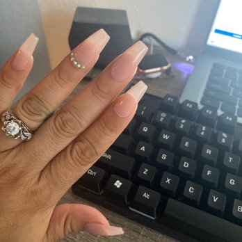 K & K Nail Spa - Gel x nails! Love them Love the color! - Nail Salons Near Me - Moreno Valley, California