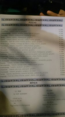 Menu photo 2 Pizzeria de la Pierre Valence, 26