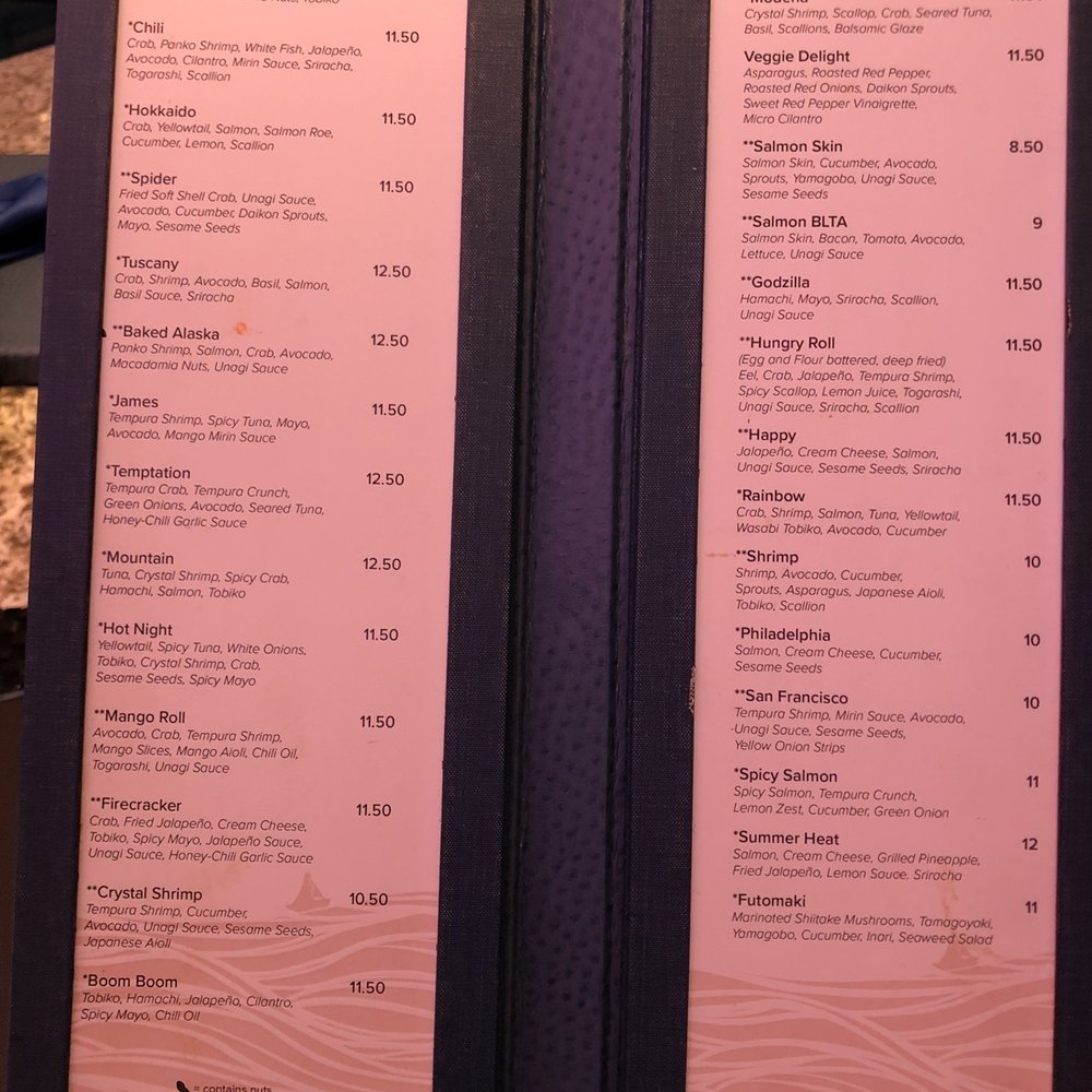 Oceano - AYCE menu - Seafood Near Me - Reno, Nevada Oceano - AYCE menu - Seafood Near Me - Reno, Nevada
