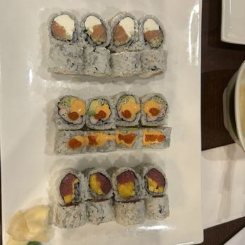 Sushi Q7 - Lunch special Philly roll, spicy California, tuna mango roll - Sushi Bars Near Me - Jessup, Maryland