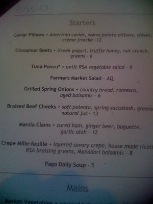 Menu photo 8 Pago Salt Lake City, UT Menu photo 8 Pago Salt Lake City, UT