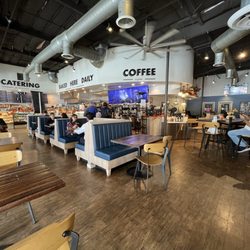 Old New York Deli & Bakery Co - Interior with lots of seating; clean