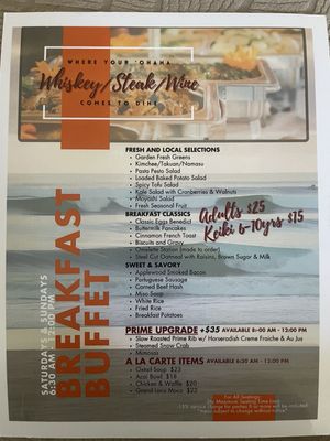 Menu photo 3 WSW Steakhouse Hilo, HI