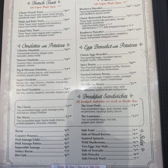 Glen Park Cafe - Menu - Breakfast & Brunch Near Me - San Francisco, California