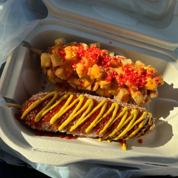 Two Hands Corn Dogs - Korean Near Me - East Los Angeles, California