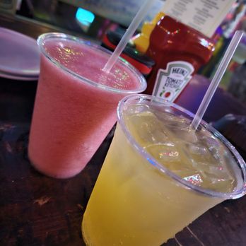 Purple Parrot Grill - strawberry daiquiri and 'paws for the people' mix drinks - Bars Near Me - Rehoboth Beach, Delaware Purple Parrot Grill - strawberry daiquiri and 'paws for the people' mix drinks - Bars Near Me - Rehoboth Beach, Delaware