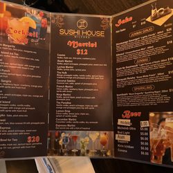 I Sushi House - Menu