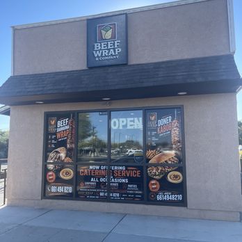 Beef Wrap & Company - Front of restaurant. - Mediterranean Near Me - Lancaster, California Beef Wrap & Company - Front of restaurant. - Mediterranean Near Me - Lancaster, California