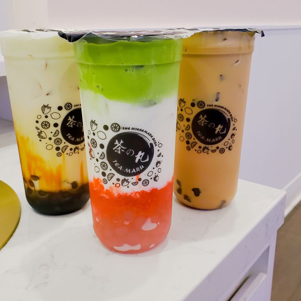 Tea Maru - Tea Maru Latte, Strawberry Fluffy Matcha, Okinawa Tea Latte - Bubble Tea Near Me - Irvine, California Tea Maru - Tea Maru Latte, Strawberry Fluffy Matcha, Okinawa Tea Latte - Bubble Tea Near Me - Irvine, California