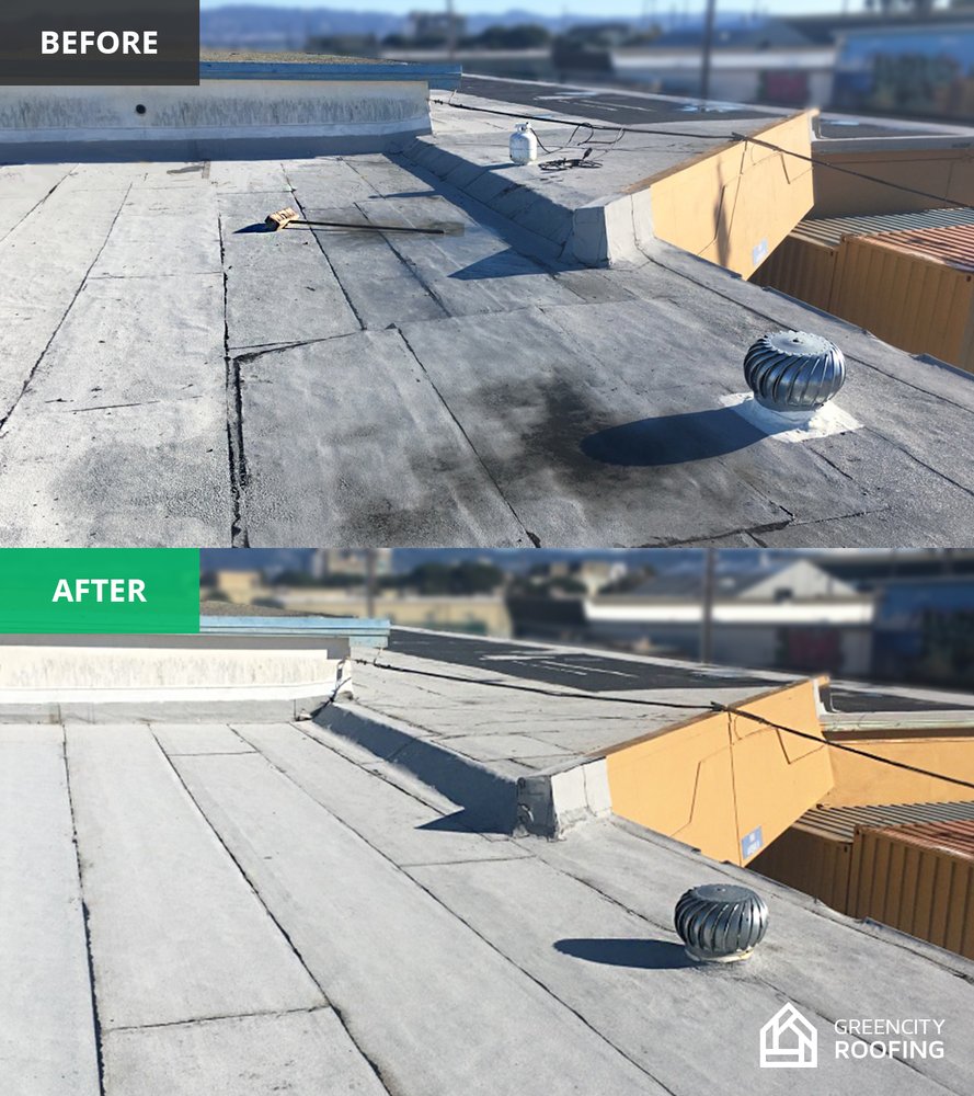 Slide of Green City Roofing