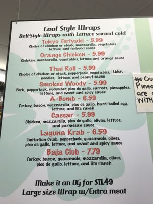 Menu photo 7 Longboards Wraps & Bowls Liberty, MO Menu photo 7 Longboards Wraps & Bowls Liberty, MO