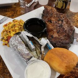 Copper Nickel - Prime rib. Sadly over cooked.  Request was medium rare but was medium to medium well.  Good flavor otherwise.