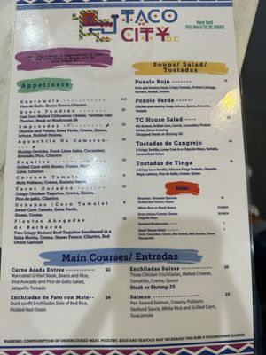 Menu photo 3 Taco City DC Washington, DC, DC