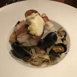 Hanson at the Chelsea Restaurant - Cod and shellfish