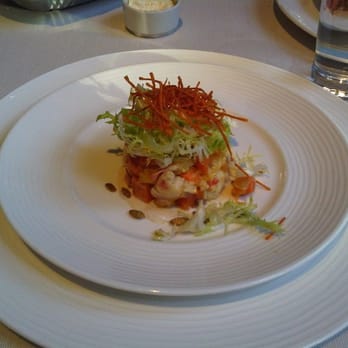 La Toque - Warm Maine Lobster and Roasted Sweet Potato Salad [Dinner, 03/20/10] - 2.5/5 - French Near Me - Napa, California