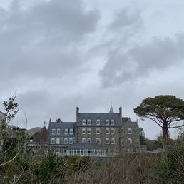 Hotel from walking trail