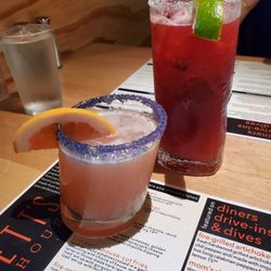 Blooming Grapefruit and Blackberry Margarita