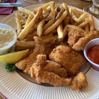 The Chart Room - Fried haddock and fries - Seafood Near Me - Bar Harbor, Maine