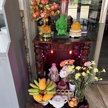 Thinh An Kitchen & Tofu - Altar by the front porch. - Vietnamese Near Me - Tampa, Florida Thinh An Kitchen & Tofu - Altar by the front porch. - Vietnamese Near Me - Tampa, Florida