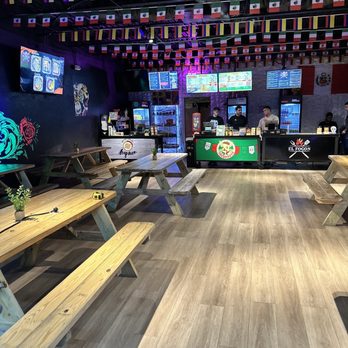 Tacopasta - the inside of a restaurant - Food Trucks Near Me - Miami, Florida