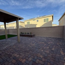 Backyard landscape Backyard landscape