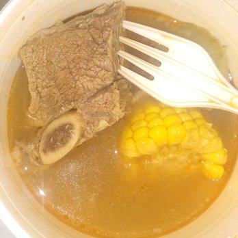Don Pedro Mexican Food - Caldo de res (showing the beef this time - super tender)! - Mexican Near Me - Norcross, Georgia