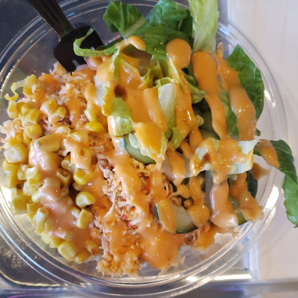 Krave - Shrimp and Spicy Crab Poke bowl - Poke Near Me - Tulare, California Krave - Shrimp and Spicy Crab Poke bowl - Poke Near Me - Tulare, California