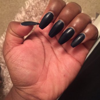 CoCo Nail Lounge  - Great color, but she rushed the painting because there was a big wedding party there. - Nail Salons Near Me - Tacoma, Washington