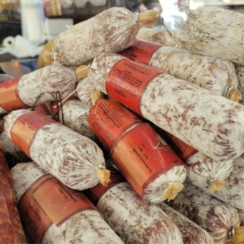 Mercato Campo de' Fiori - Salami - Farmers Market Near Me - Rome, RM Mercato Campo de' Fiori - Salami - Farmers Market Near Me - Rome, RM