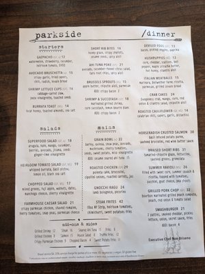 Menu photo 4 Los Gatos Parkside Los Gatos, CA Menu photo 4 Los Gatos Parkside Los Gatos, CA