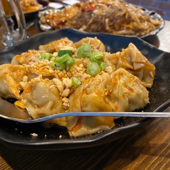 Mr. ChopStix - Spicy Pork Wontons. $6.99 for this beautiful bowl of deliciousness. - Chinese Near Me - Las Vegas, Nevada Mr. ChopStix - Spicy Pork Wontons. $6.99 for this beautiful bowl of deliciousness. - Chinese Near Me - Las Vegas, Nevada
