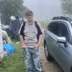 Eyemart Express - My son ready to go for his first day back at school with his awesome new glasses thanks to Jody and Frank