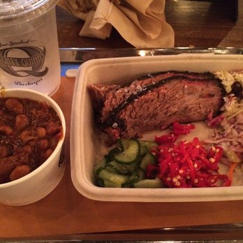 Mighty Quinn's Barbeque - Brisket with burnt end beans - Barbeque Near Me - Clifton, New Jersey Mighty Quinn's Barbeque - Brisket with burnt end beans - Barbeque Near Me - Clifton, New Jersey