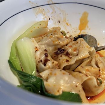 Seven Folding Dumpling House - Spicy beef Pork Wonton with House Special Spicy Sauce - Chinese Near Me - Mission Viejo, California Seven Folding Dumpling House - Spicy beef Pork Wonton with House Special Spicy Sauce - Chinese Near Me - Mission Viejo, California