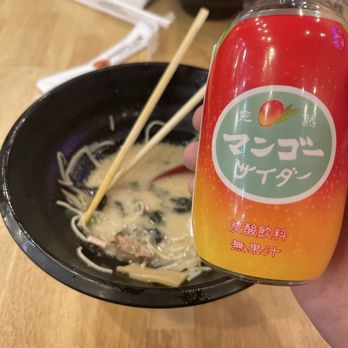 Noods Bar - Kanjuku Mango Cider and Classic Tonkotsu Ramen. - Ramen Near Me - Rancho Cucamonga, California